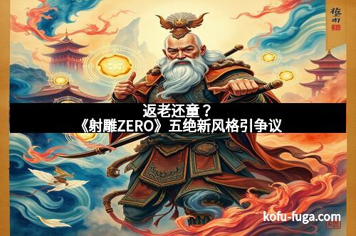 返老还童？《射雕ZERO》五绝新风格引争议